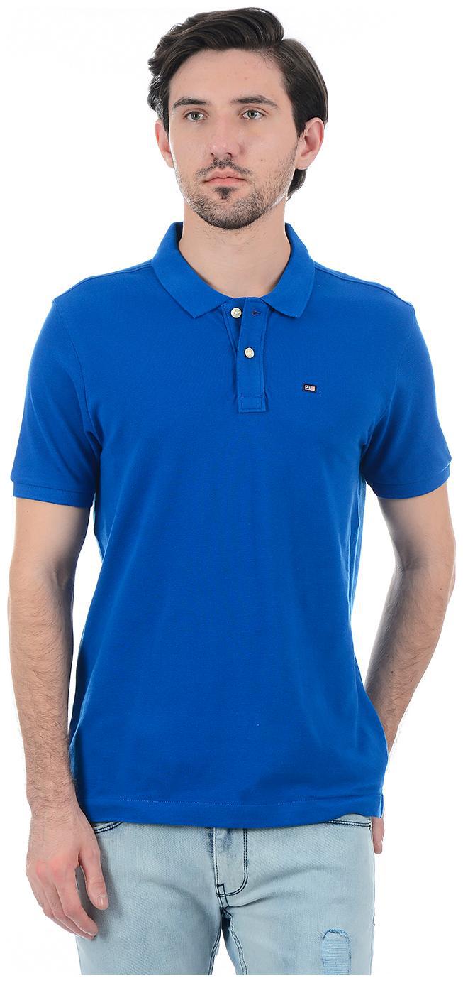 

Arrow Sports Men Blue Regular fit Cotton Polo collar T-Shirt - Pack Of 1