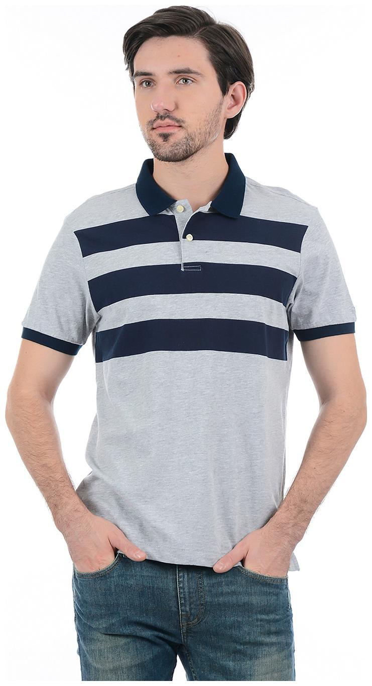 

Arrow Sports Men Grey Regular fit Cotton Polo collar T-Shirt - Pack Of 1