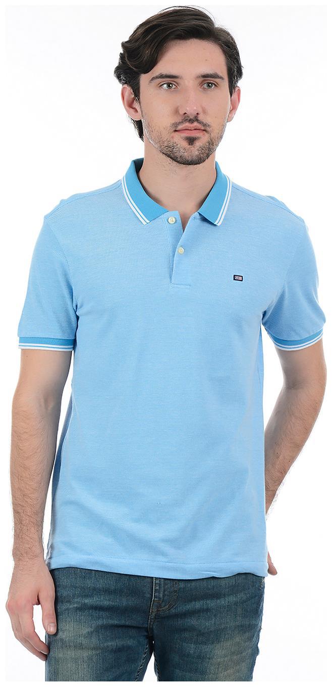 

Arrow Sports Men Blue Regular fit Cotton Polo collar T-Shirt - Pack Of 1