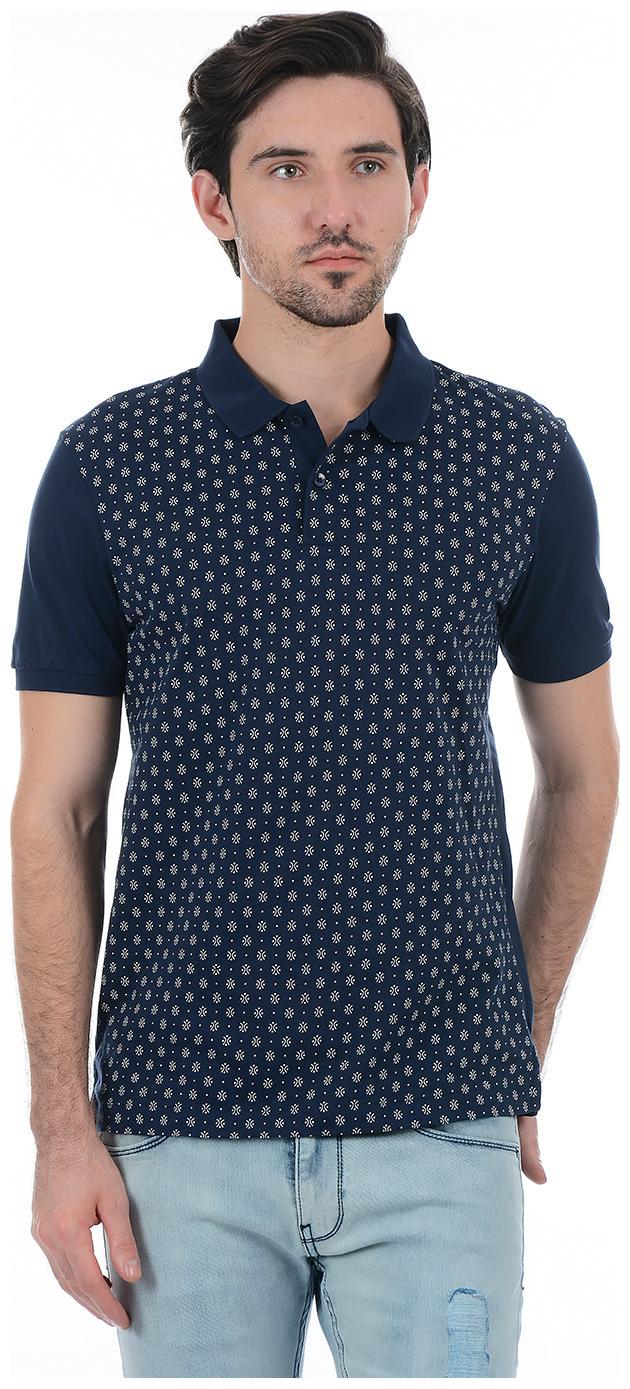 

Arrow Sports Men Blue Regular fit Cotton Polo collar T-Shirt - Pack Of 1