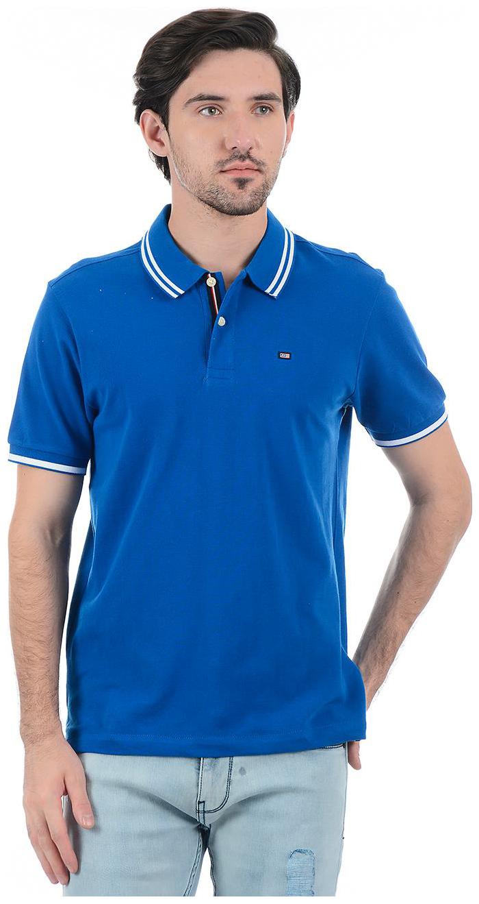 

Arrow Sports Men Blue Regular fit Cotton Polo collar T-Shirt - Pack Of 1
