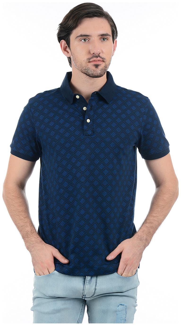 

Arrow Sports Men Blue Regular fit Cotton Polo collar T-Shirt - Pack Of 1