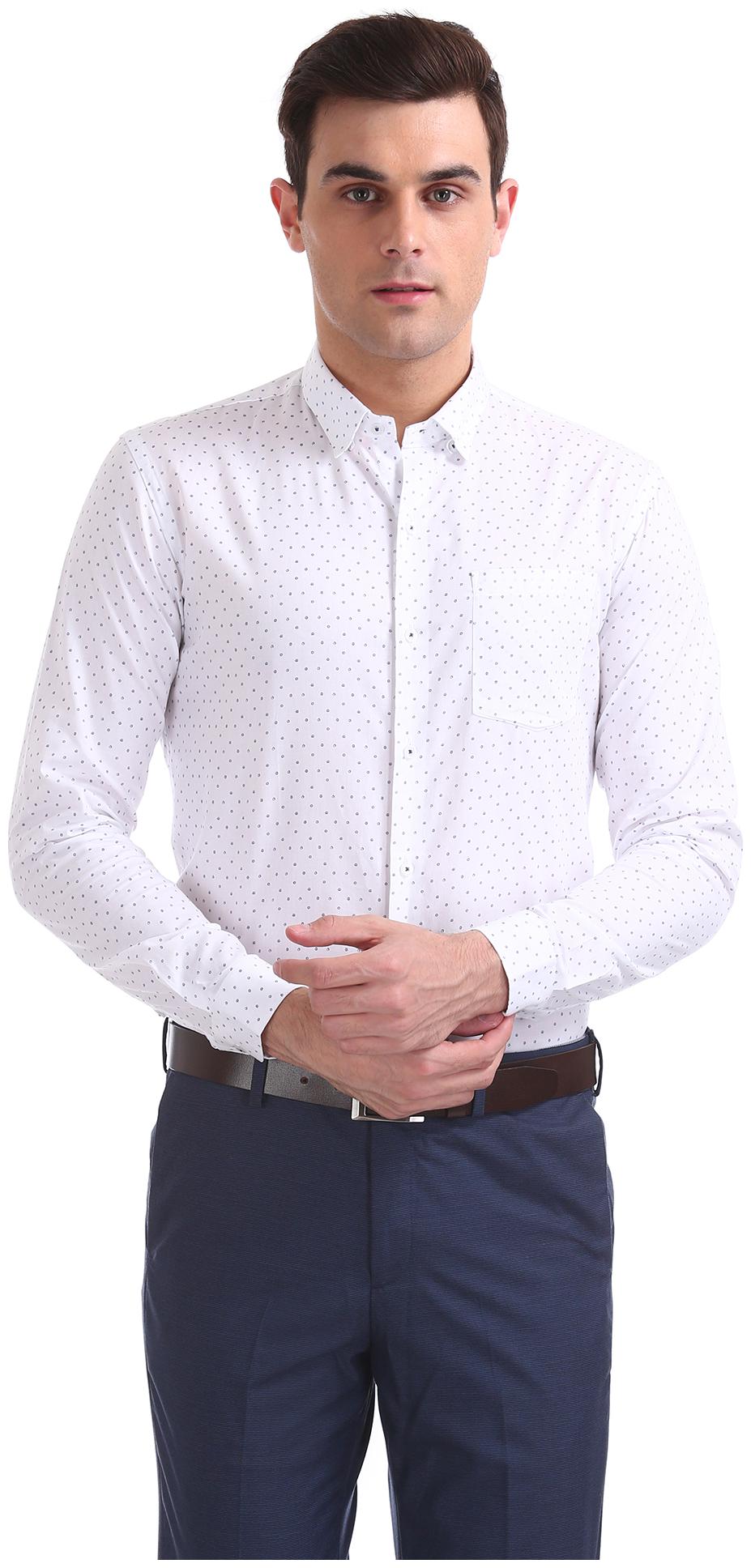 

Arrow Men Super slim fit Formal Shirt - White