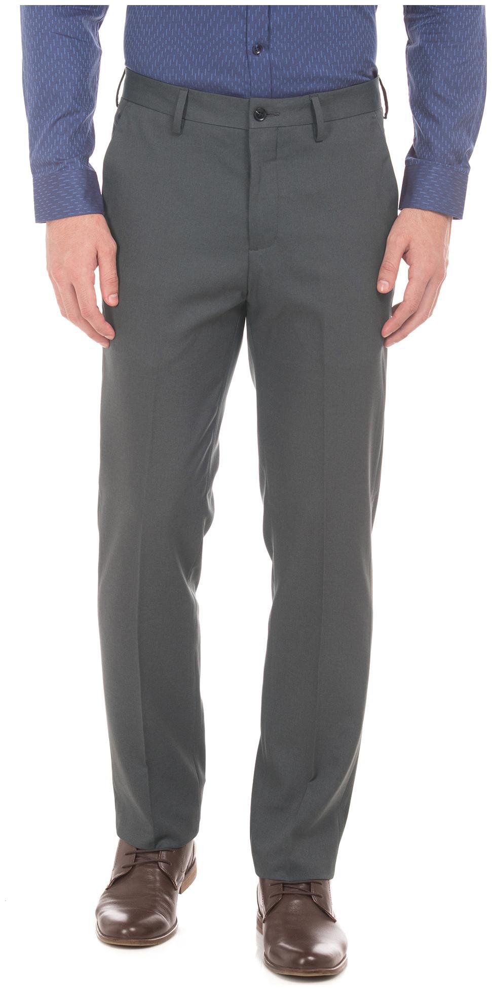 

Arrow Men Solid Tapered Fit Formal Trouser - Grey