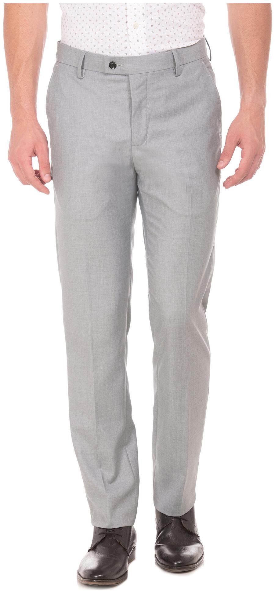 

Arrow Men Solid Tapered Fit Formal Trouser - Grey