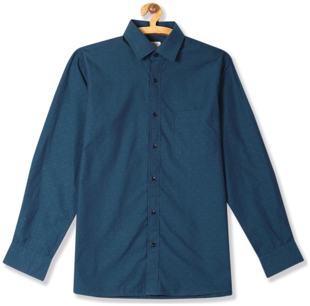 

Arrow Men Regular fit Formal Shirt - Blue