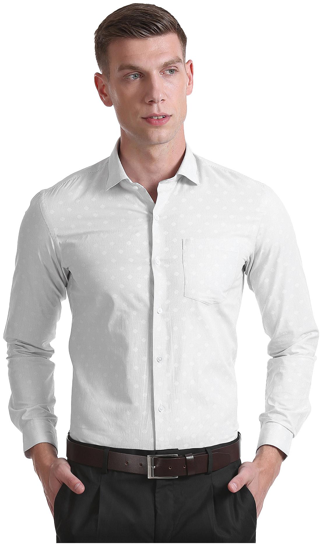 

Arrow Men Slim fit Formal Shirt - White