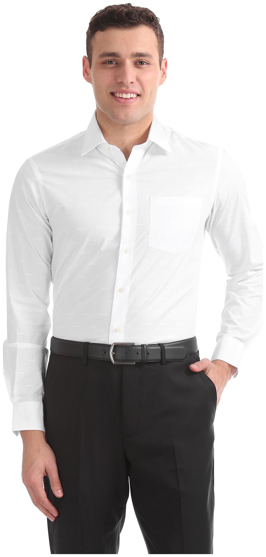 

Arrow Men Slim fit Formal Shirt - White
