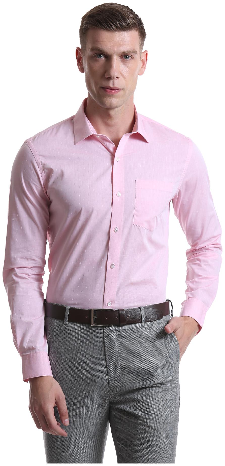 

Arrow Men Slim fit Formal Shirt - Pink