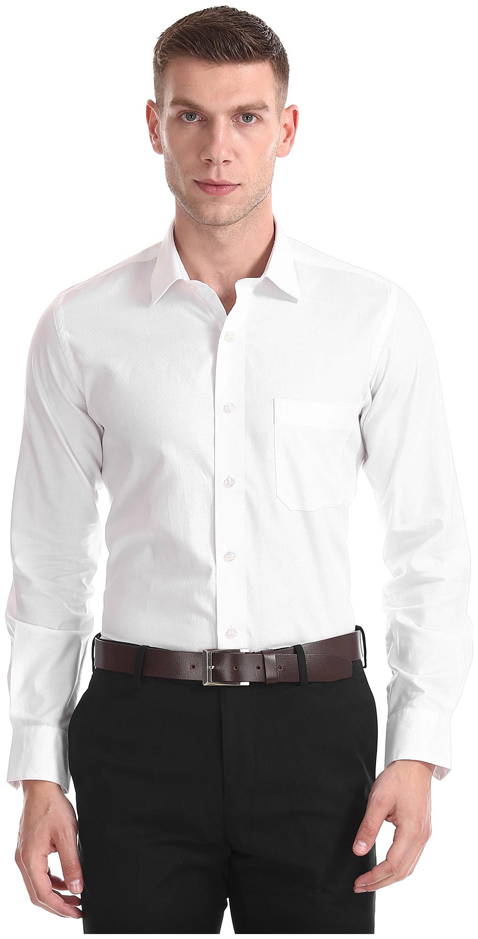 

Arrow Men Regular fit Formal Shirt - White