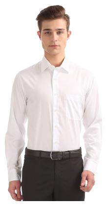 

Arrow Men Slim fit Formal Shirt - White