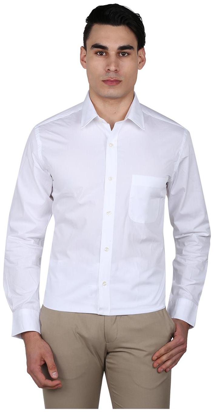

Arrow Men White Solid Regular Fit Casual Shirt