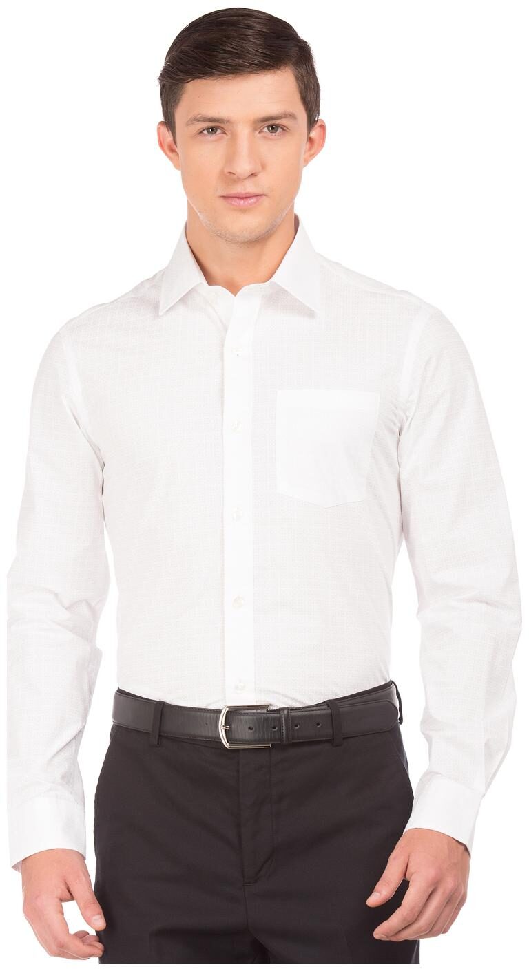 

Arrow Men Slim fit Formal Shirt - White