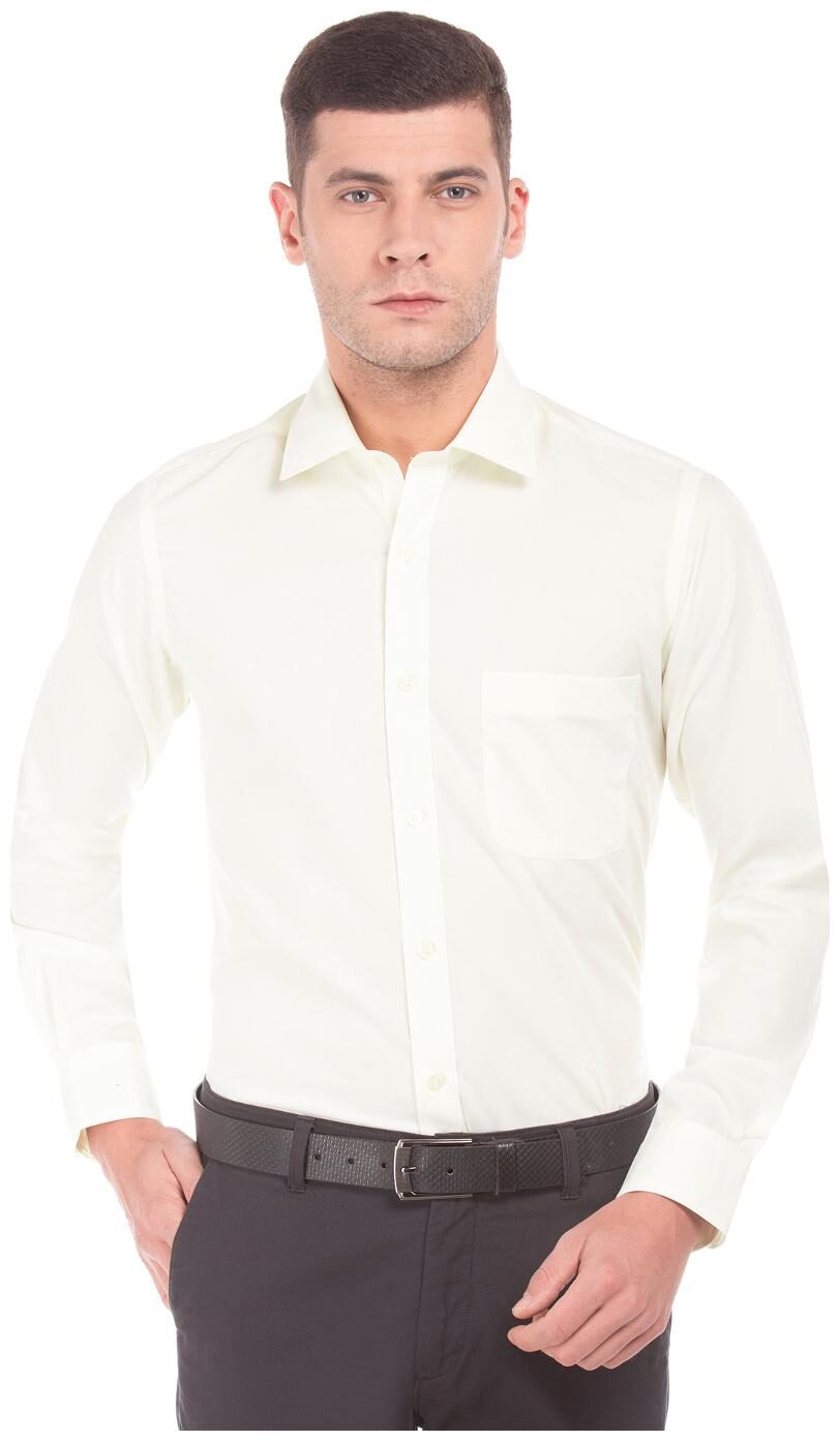 

Arrow Men Regular fit Formal Shirt - White