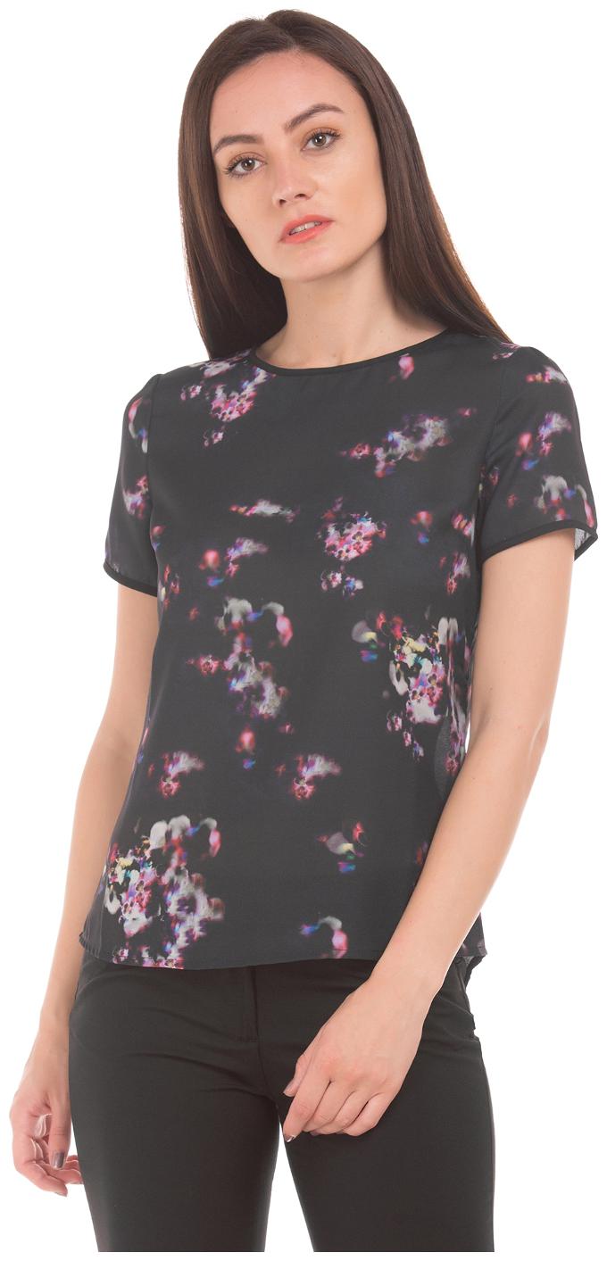 

Arrow Women Printed Regular top - Black