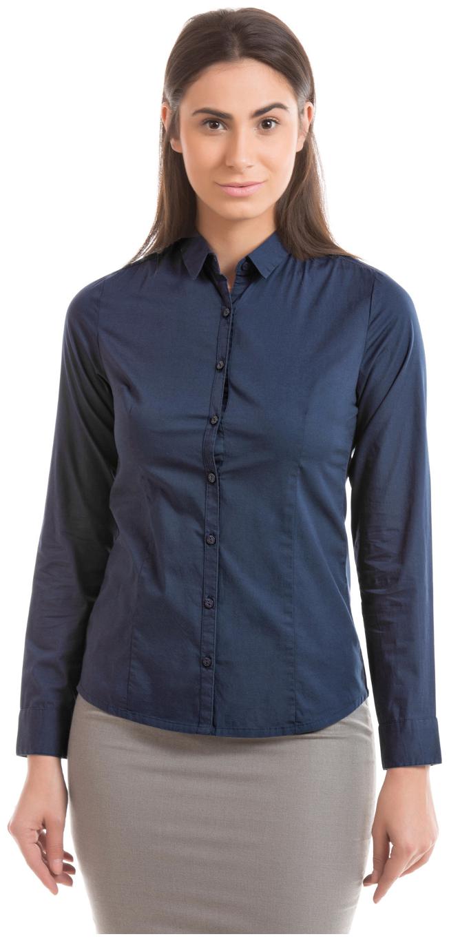 

Arrow Women Blue Printed Regular Fit Shirt