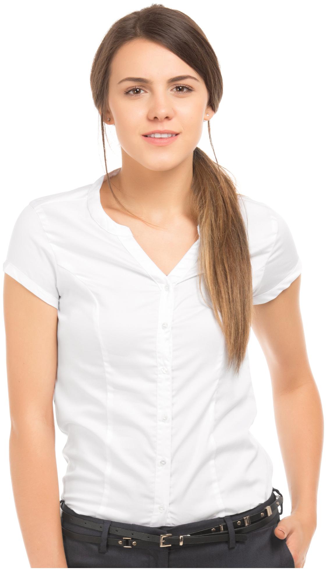 

Arrow Women White Solid Regular Fit Shirt