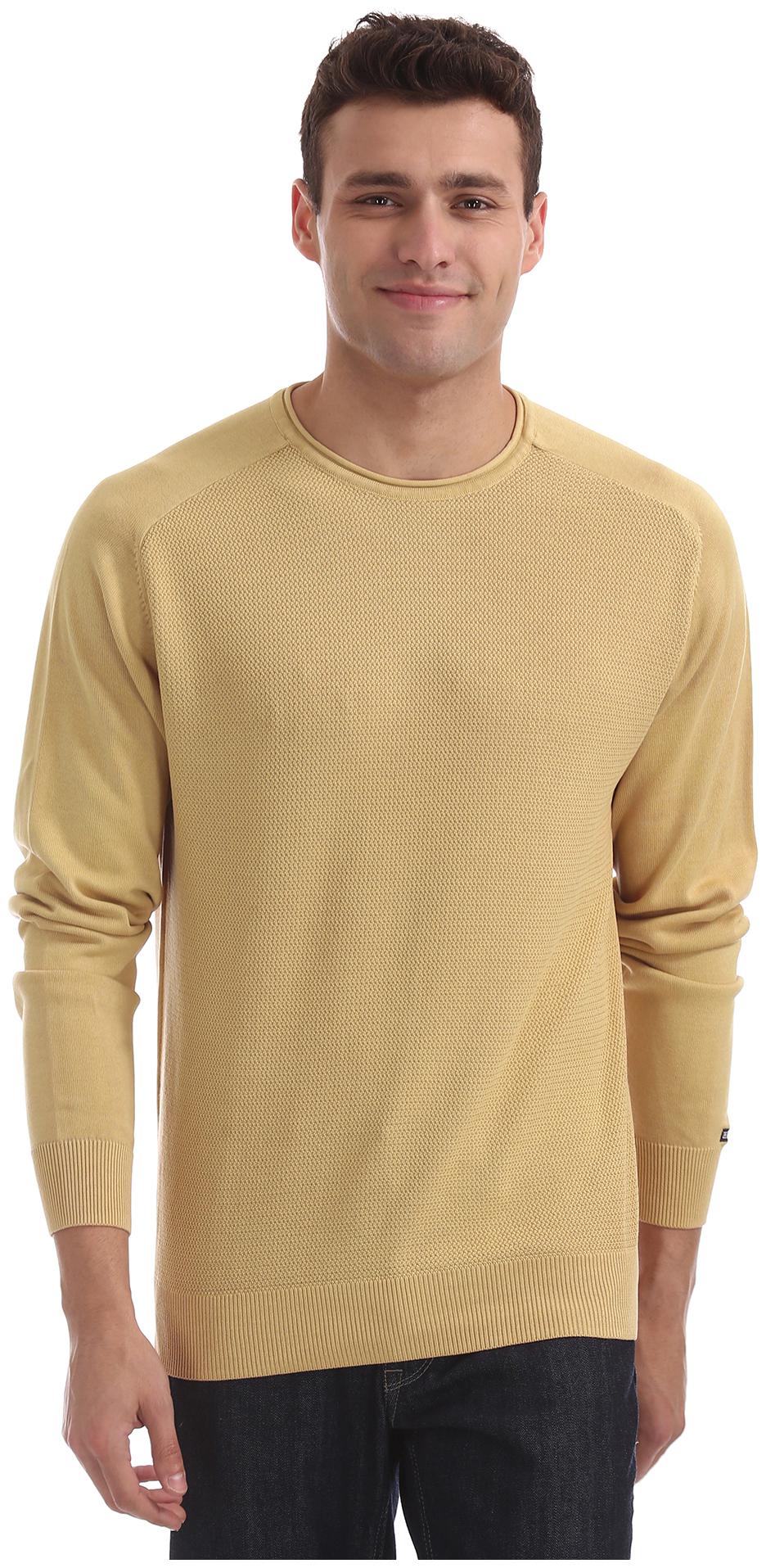 

Arrow Men Beige Round neck Cardigan