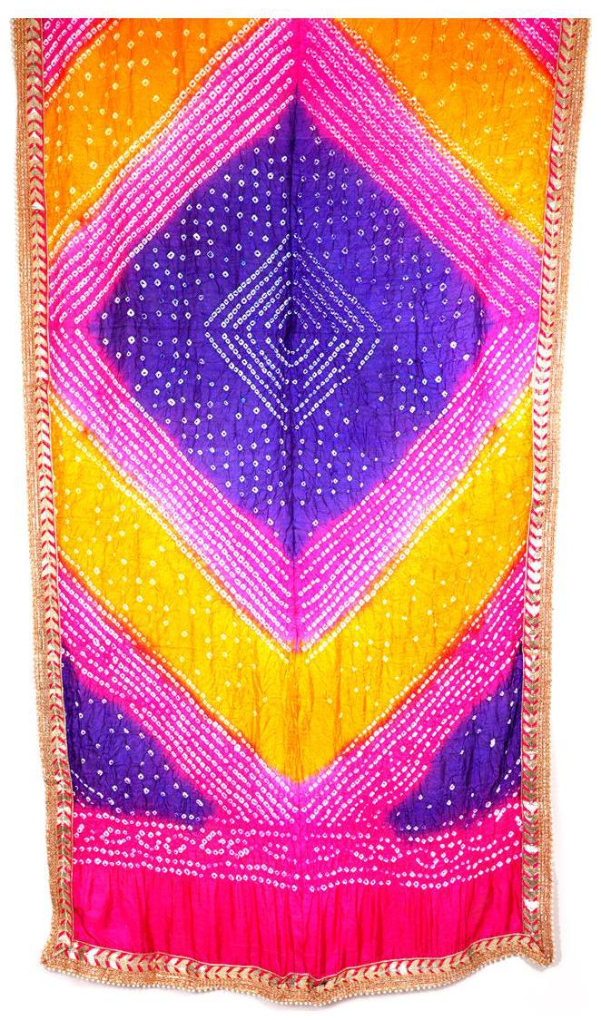 

Art Silk Bandhani Duupatta