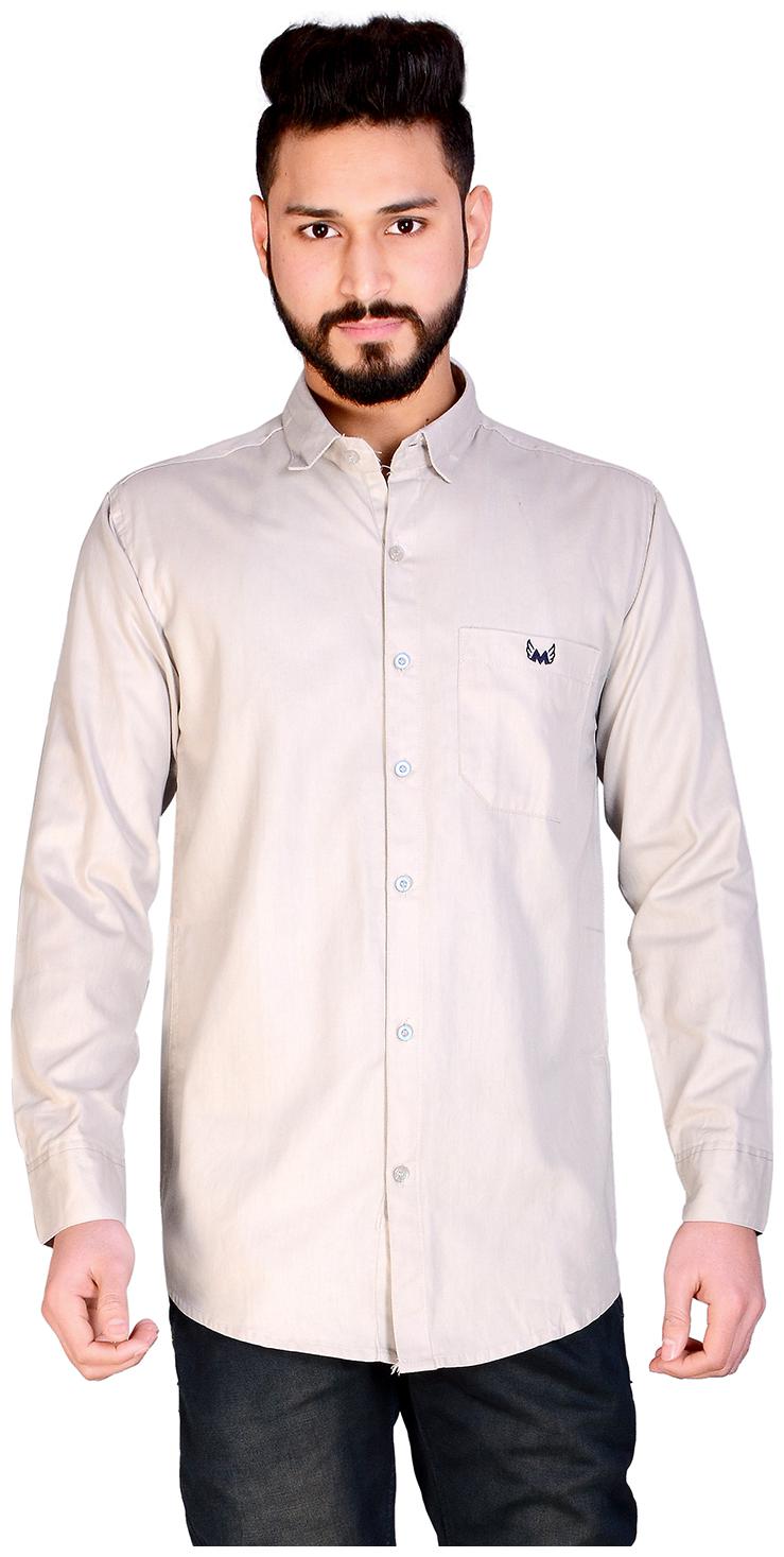 

ARYSON Men Regular fit Formal Shirt - Cream