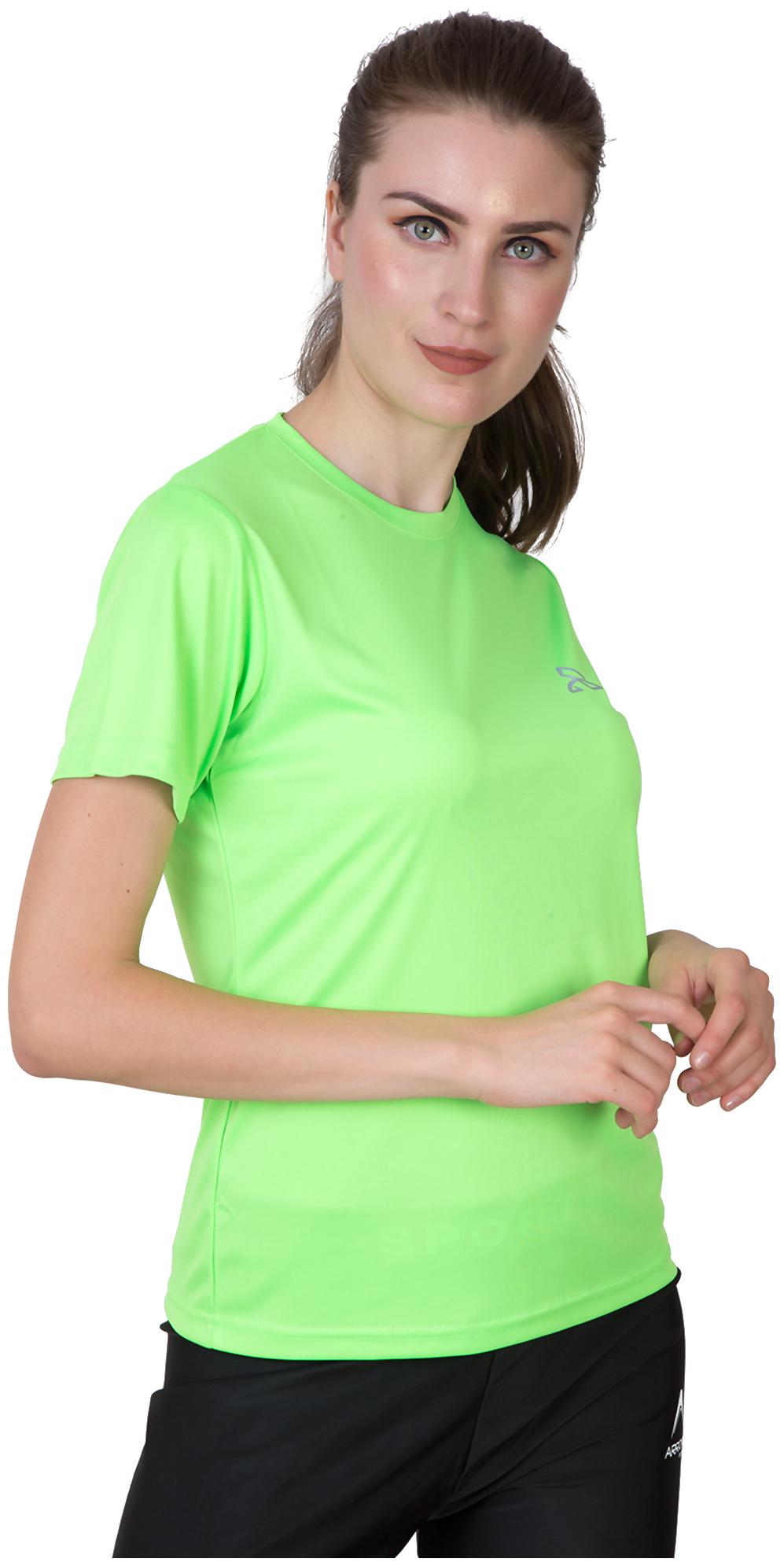 

Athliv Women Solid Sports T-Shirt - Green