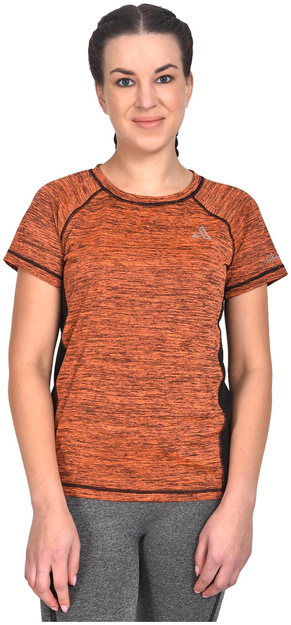 

Athliv Women Solid Sports T-Shirt - Orange