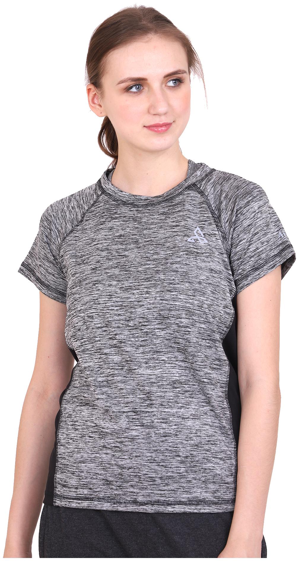 

Athliv Women Printed Sports T-Shirt - Black