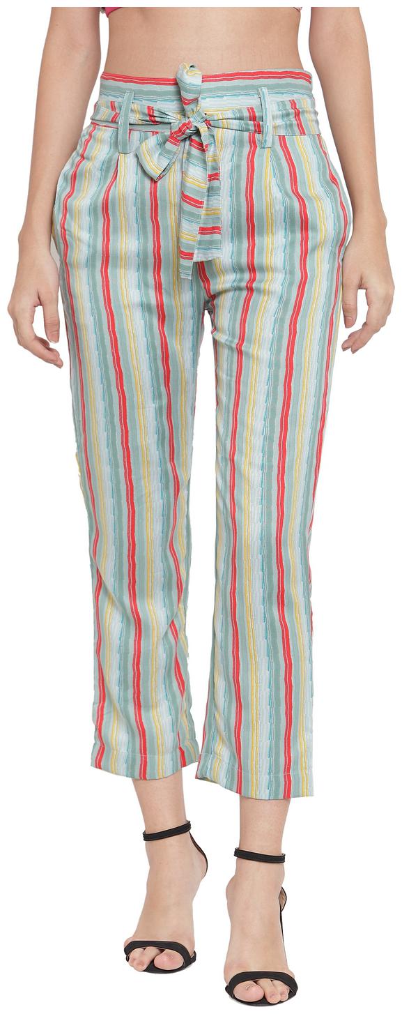 

Aujjessa Women Multi Straight fit Regular pants