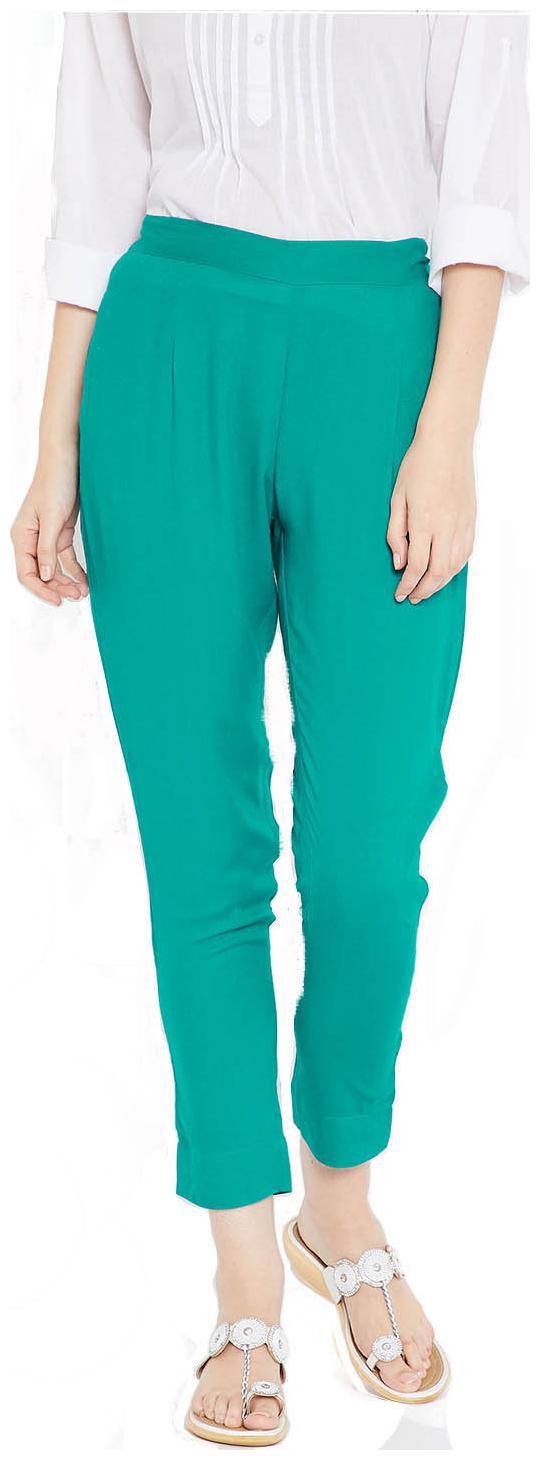 

Aujjessa Women Blue Regular fit Regular pants