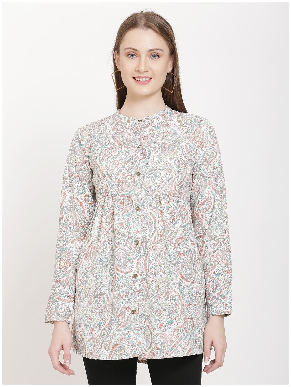 

Avyanna Women Printed Regular top - Multi
