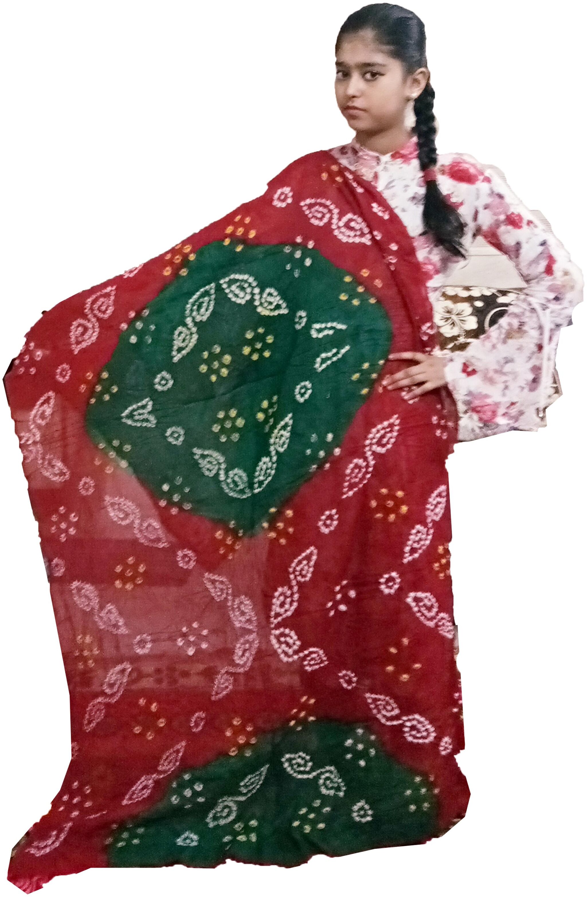 

AZAD DYEING Multi Dupattas Stoles Jackets Cotton