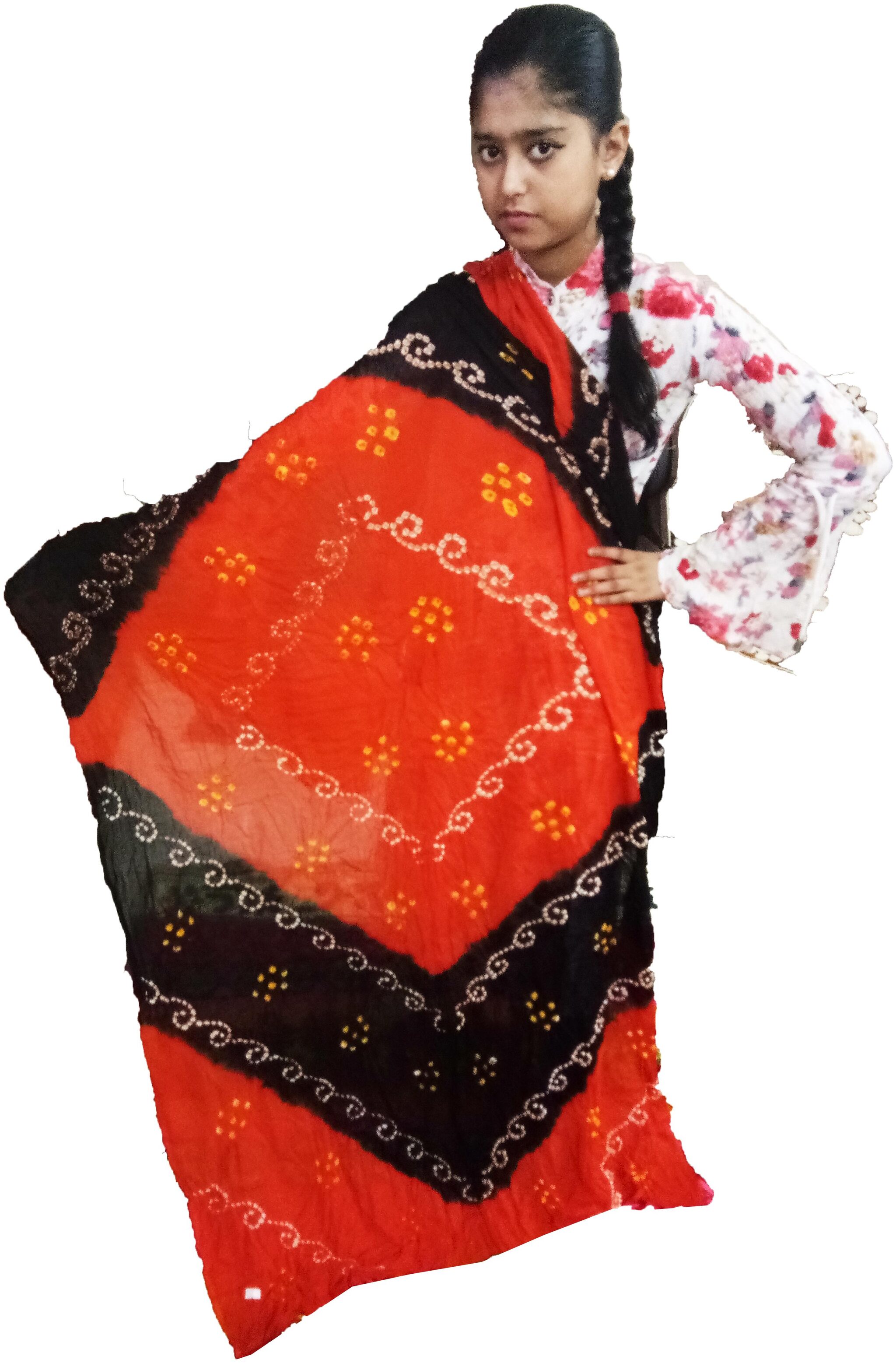 

AZAD DYEING Multi Dupattas Stoles Jackets Cotton