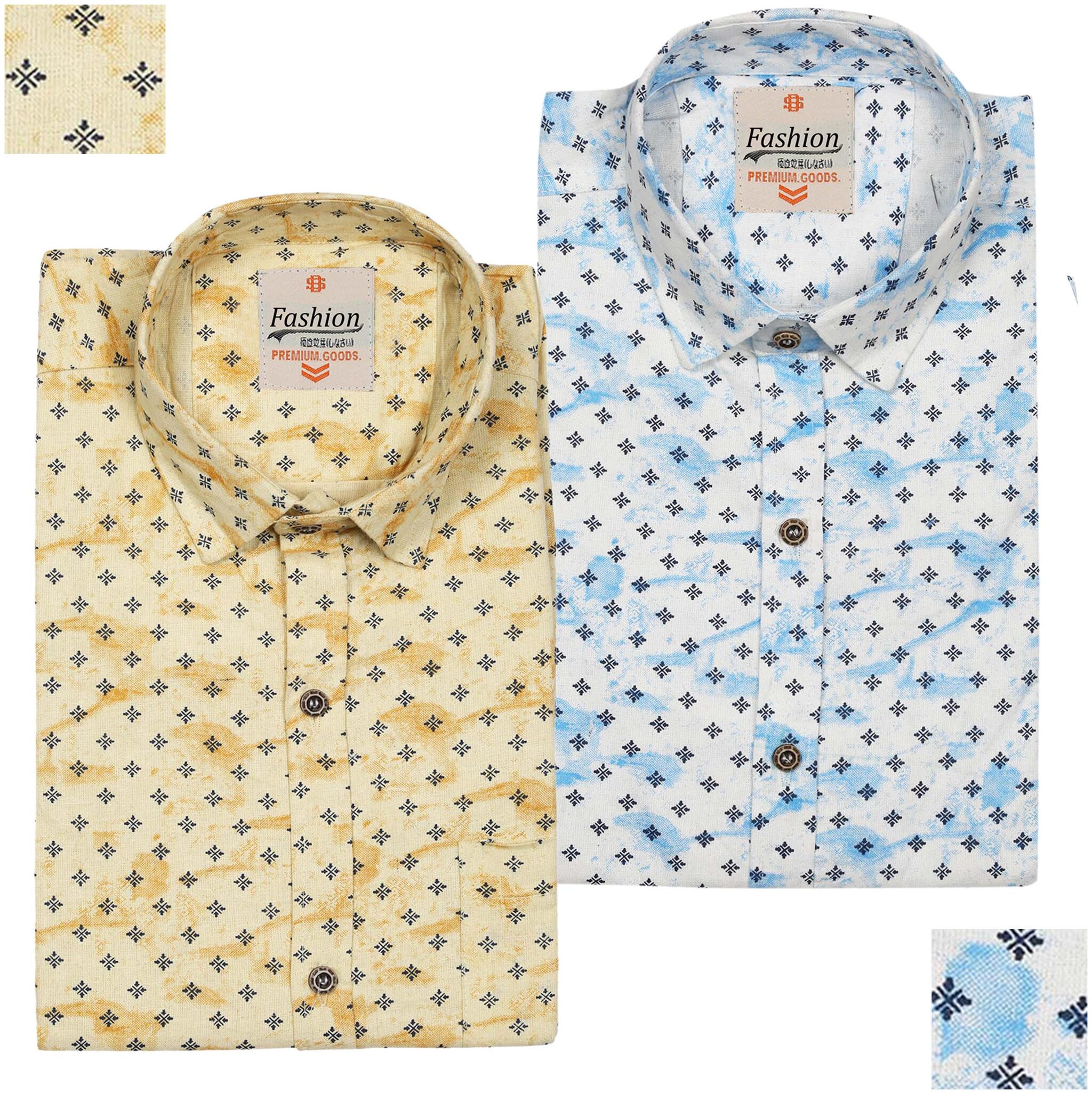 

BALINO LONDON Men Multi Printed Slim Fit Casual Shirt