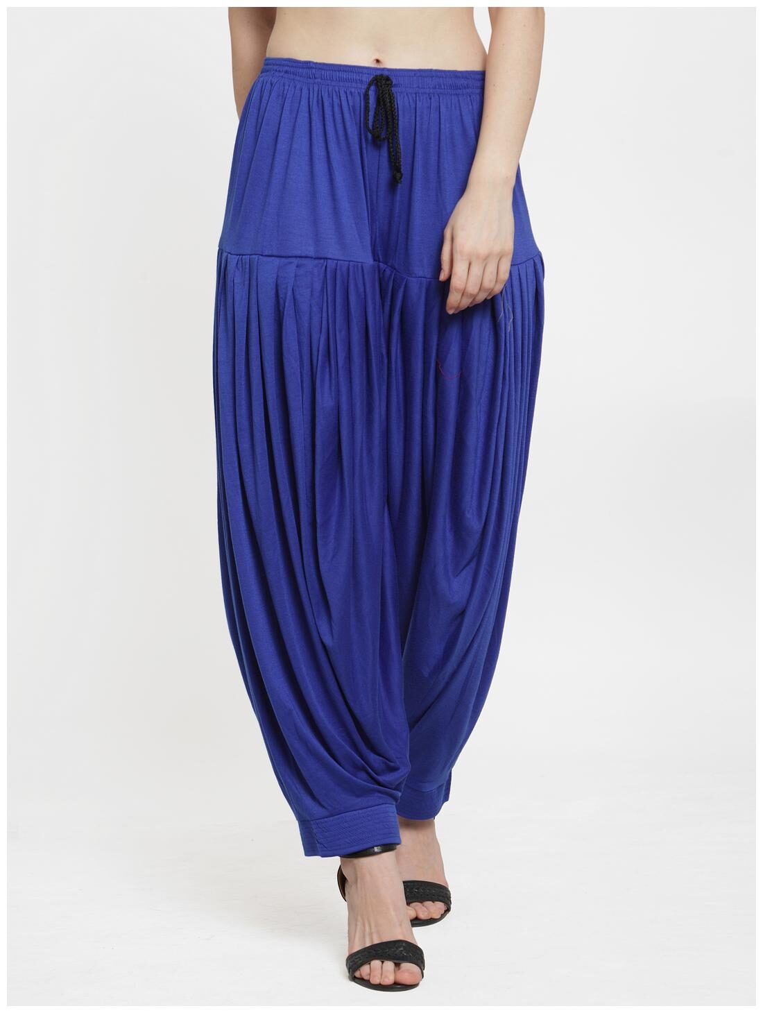 

Bamboo Breeze Lycra Patiala - Blue