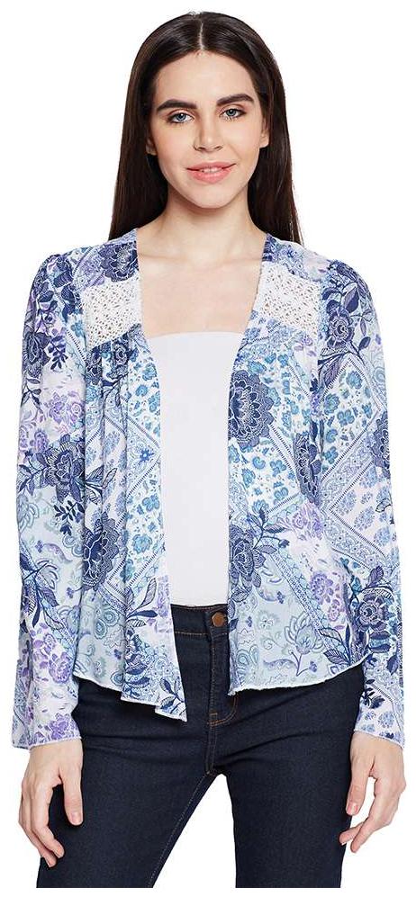 

Bandana Boho Lace Detail Shrug