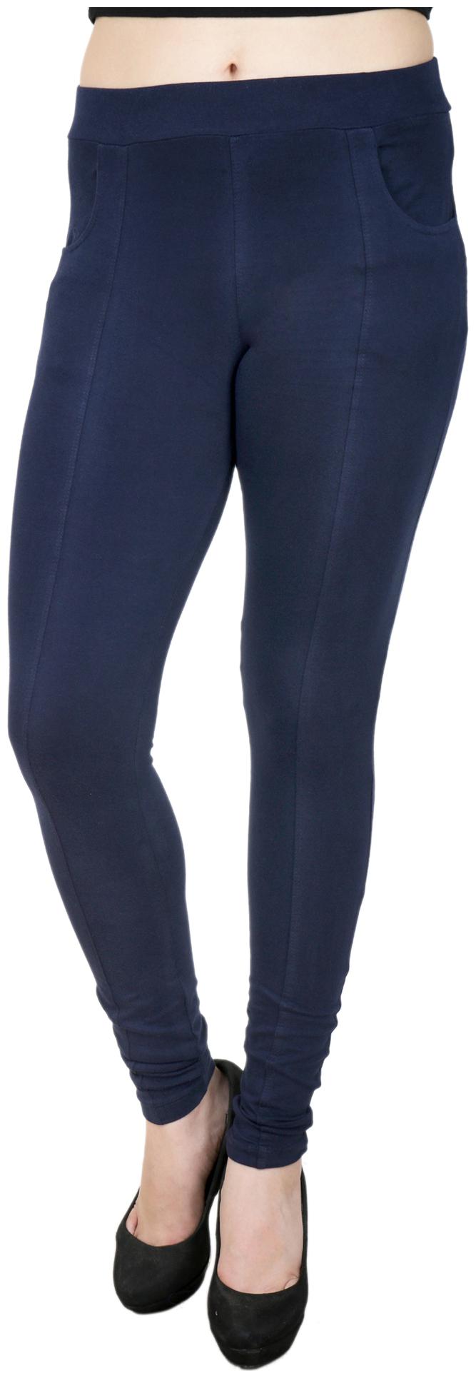 

Baremoda Blue Cotton Jeggings