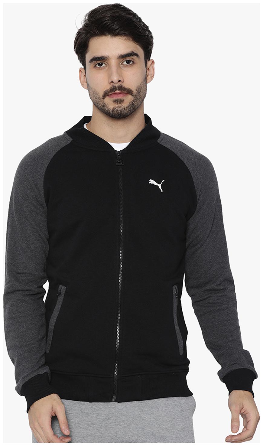 

Puma Men Black Solid Sports jacket