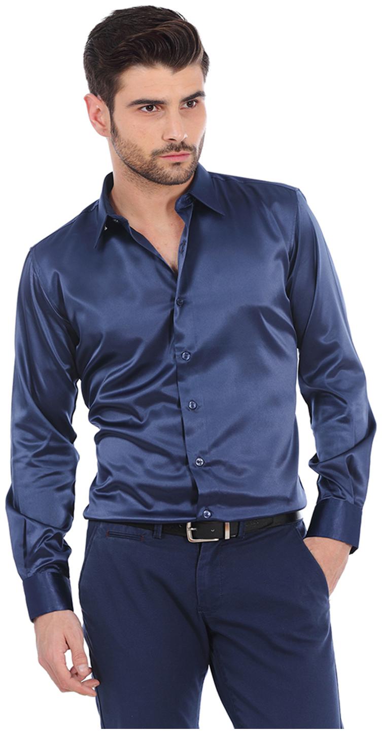 

BASICS Men Slim fit Formal Shirt - Blue