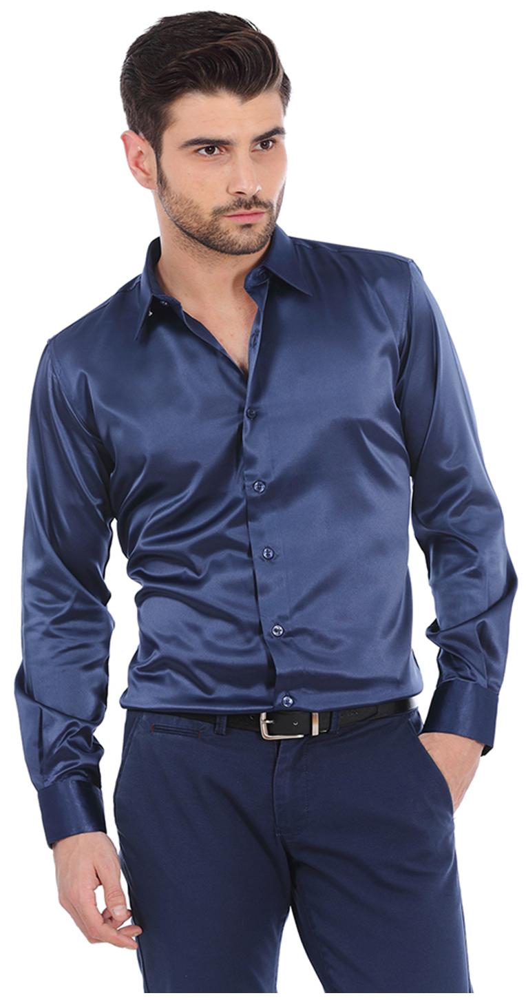 

BASICS Men Slim fit Formal Shirt - Blue