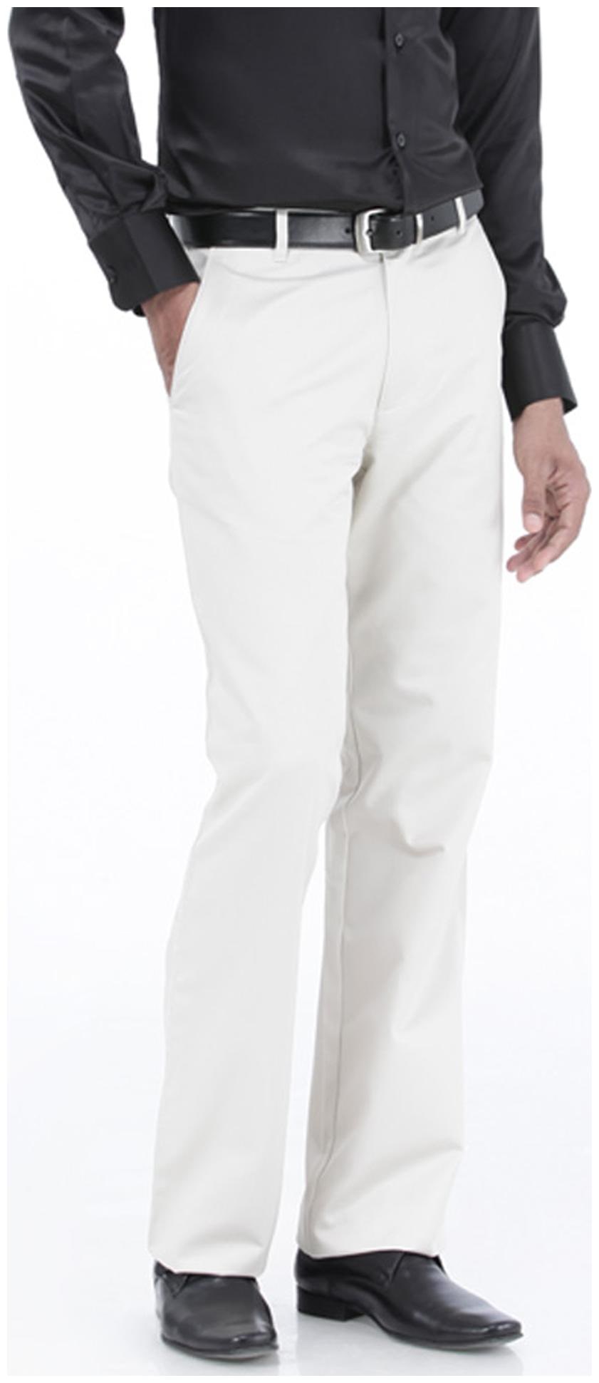 

BASICS Men Brown Solid Regular fit Regular trousers
