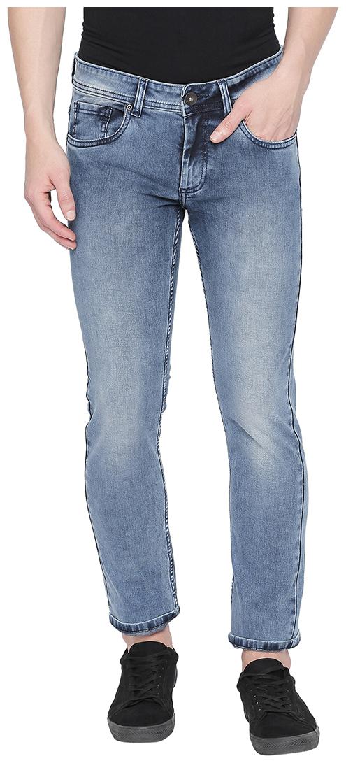

BASICS Men Navy Blue Super Skinny Fit Jeans