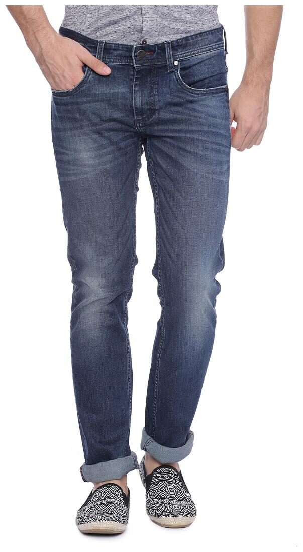 

BASICS Men Blue Skinny Fit Jeans