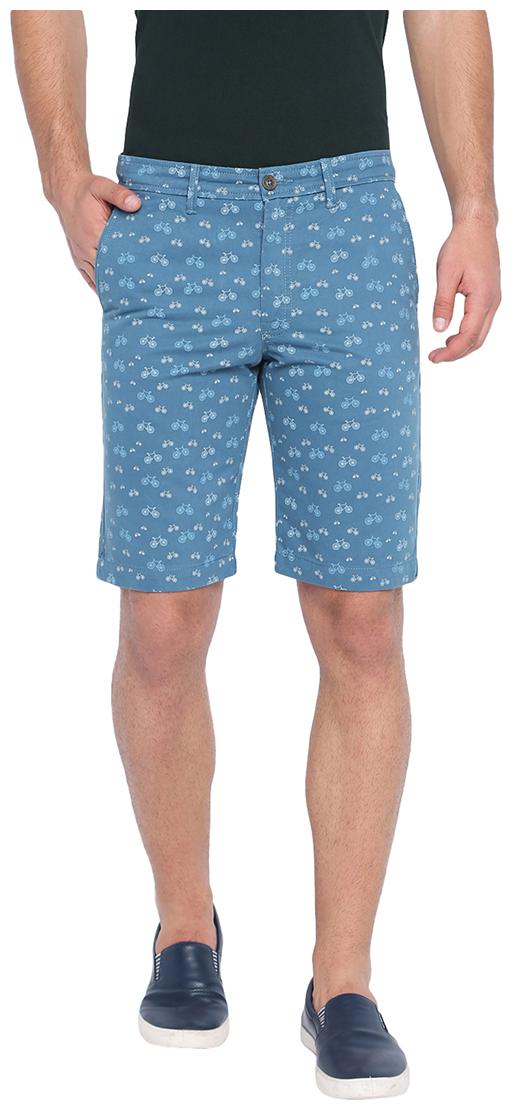 

BASICS Men Blue Regular Fit Regular Shorts