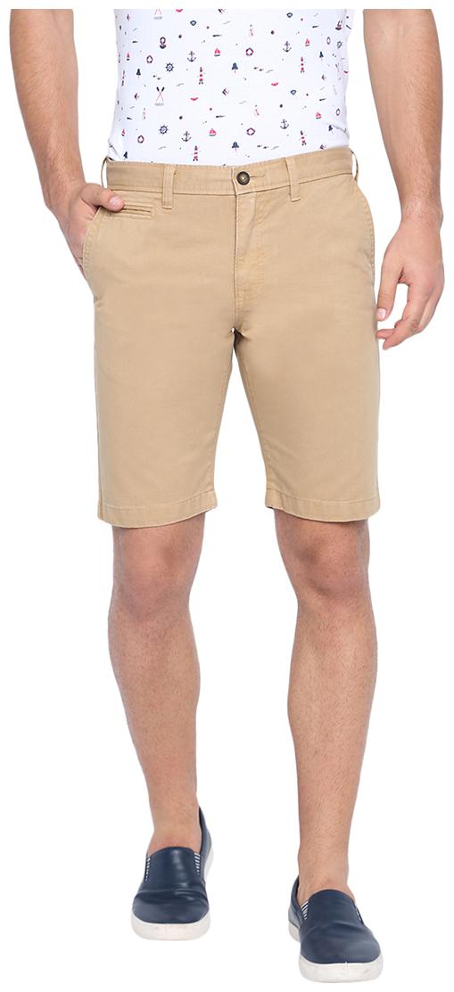 

BASICS Men Brown Regular Fit Regular Shorts