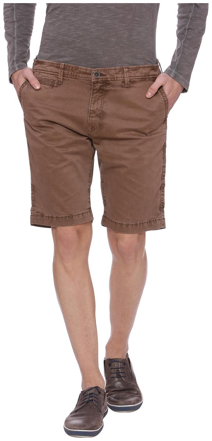 

BASICS Men Brown Regular Fit Regular Shorts