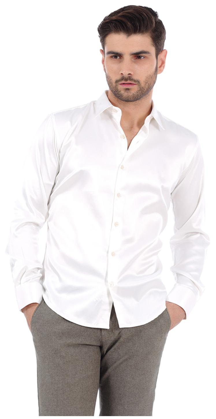 

BASICS Men Regular fit Formal Shirt - White