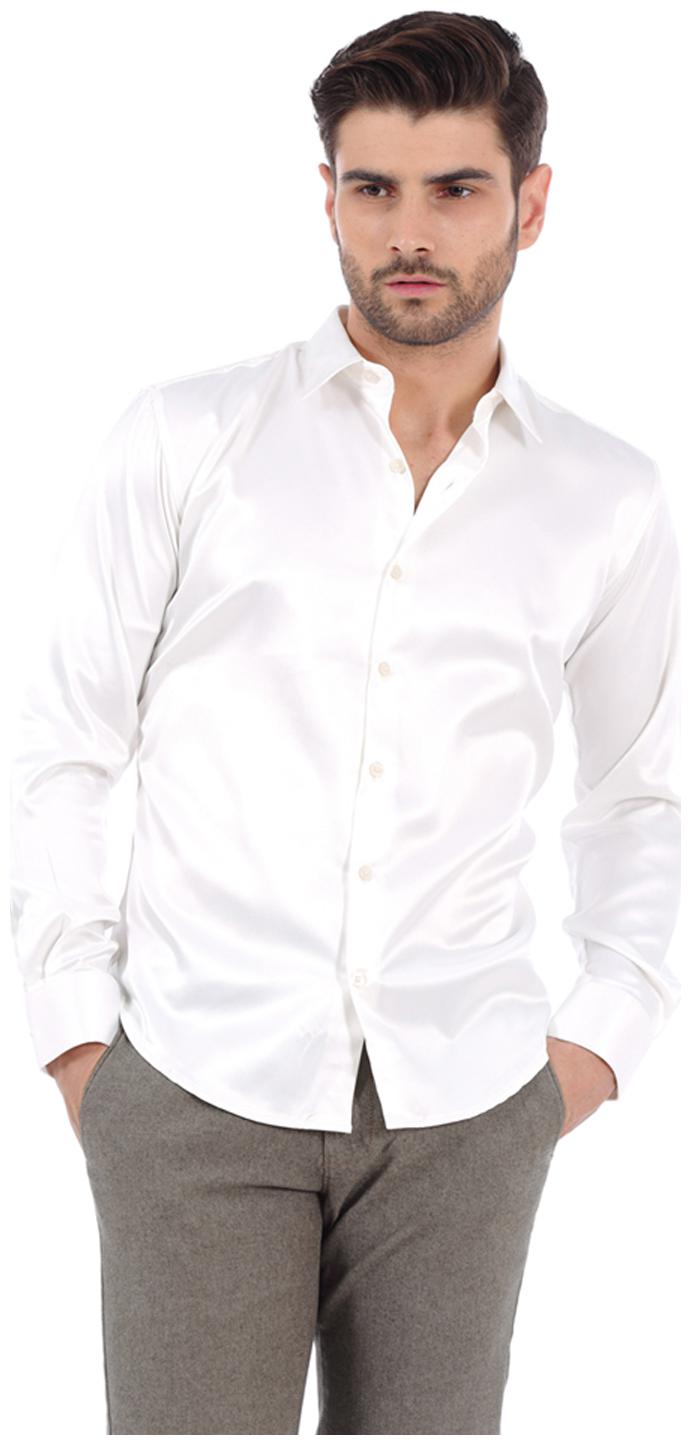 

BASICS Men Regular fit Formal Shirt - White