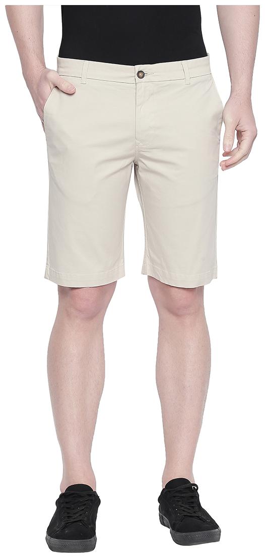 

BASICS Men Beige Regular Fit Regular Shorts