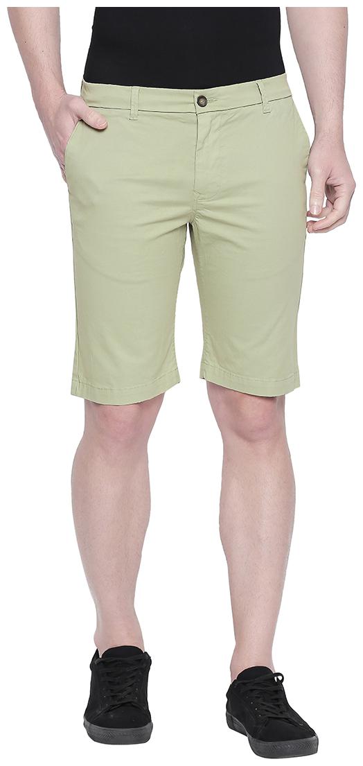 

BASICS Men Green Regular Fit Regular Shorts