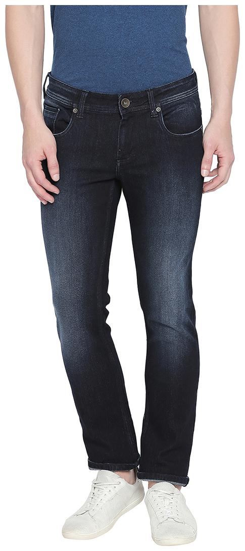 

BASICS Men Navy Blue Super Skinny Fit Jeans